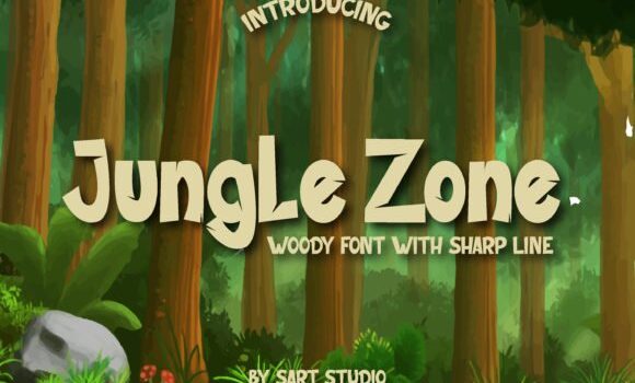 Jungle Zone Font Fonts Free Download Jungle Zone Font - Featured Image