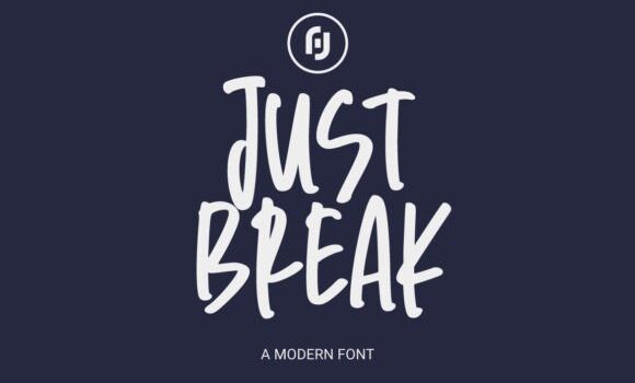 Just Break Font - Featured Image