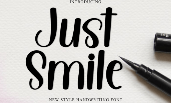 Just Smile Font Fonts Free Download Just Smile Font - Featured Image