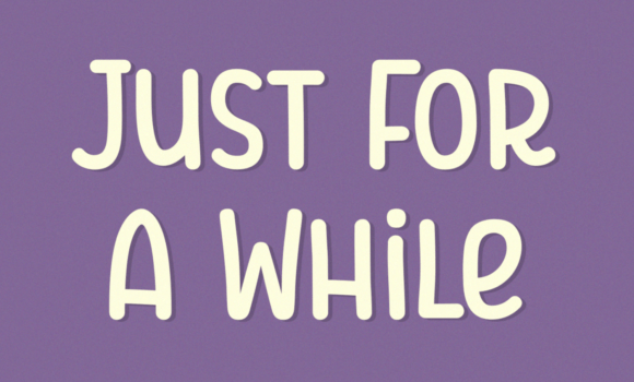 Just for a While Font Fonts Free Download Just for a While Font - Featured Image