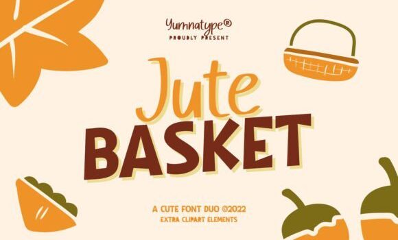 Jute Basket Font - Featured Image