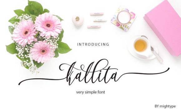 Kallita Font Fonts Free Download Kallita Font - Featured Image
