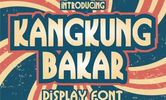 Kangkung Bakar Font - Featured Image