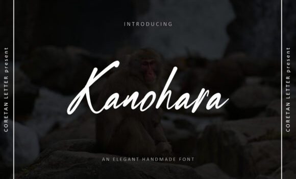 Kanohara Font Fonts Free Download Kanohara Font - Featured Image