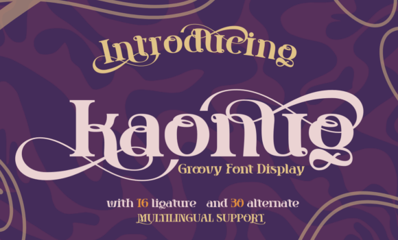 Kaonug Font - Featured Image