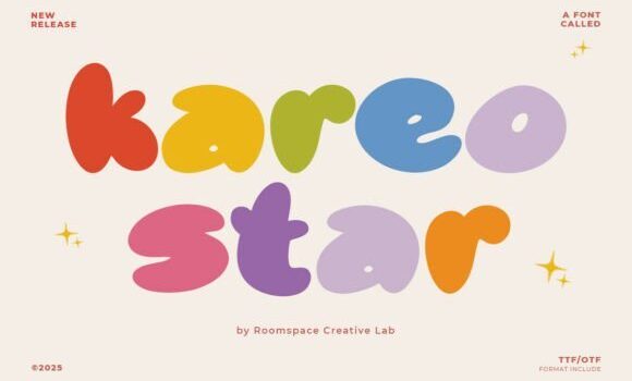 Kareo Star Font - Featured Image