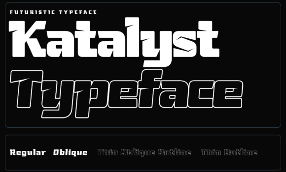 Katalyst Font - Featured Image
