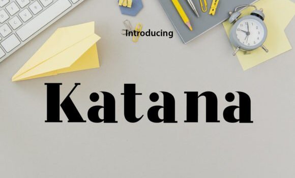 Katana Font Fonts Free Download Katana Font - Featured Image