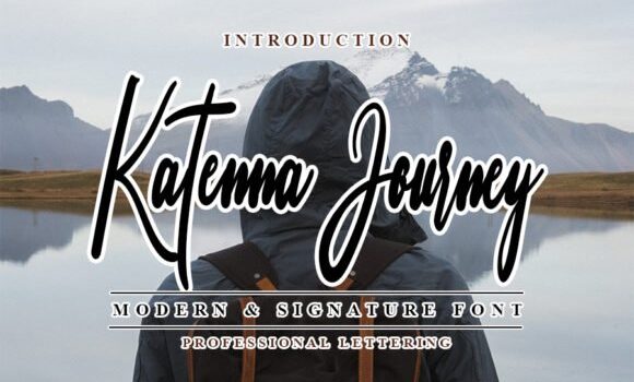 Katenna Journey Font - Featured Image