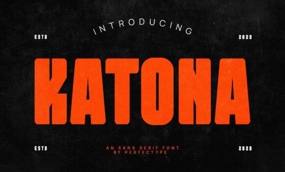 Katona Font - Featured Image
