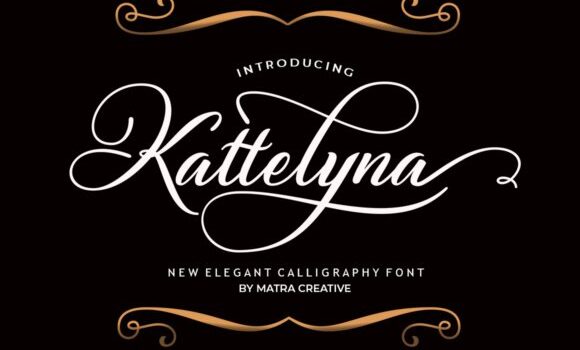 Kattelyna Script Font Fonts Free Download Kattelyna Script Font - Featured Image