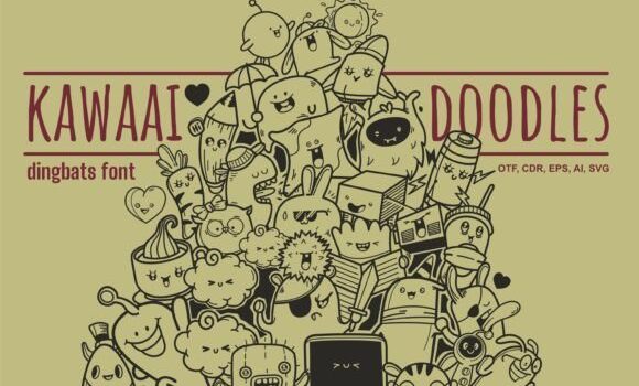 Kawaai Doodles Font Fonts Free Download Kawaai Doodles Font - Featured Image