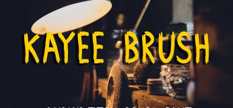 Kayee Brush Font Fonts Free Download Kayee Brush Font - Featured Image