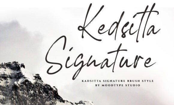 Kedsitta Signature Font - Featured Image