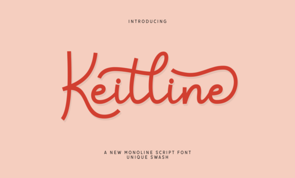 Keitline Font - Featured Image