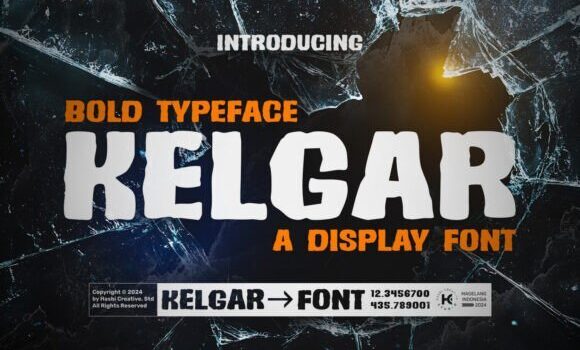 Kelgar Font Fonts Free Download Kelgar Font - Featured Image