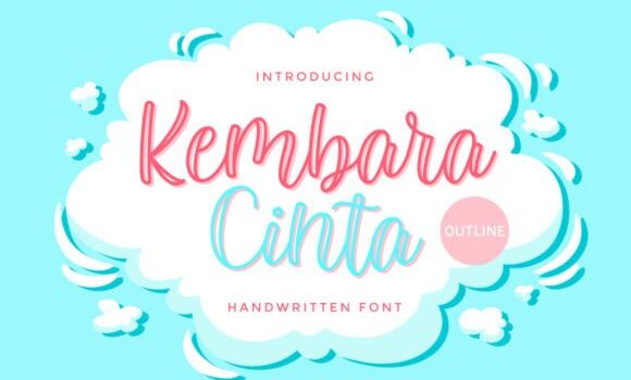 Kembara Cinta Outline Font Fonts Free Download Kembara Cinta Outline Font - Featured Image