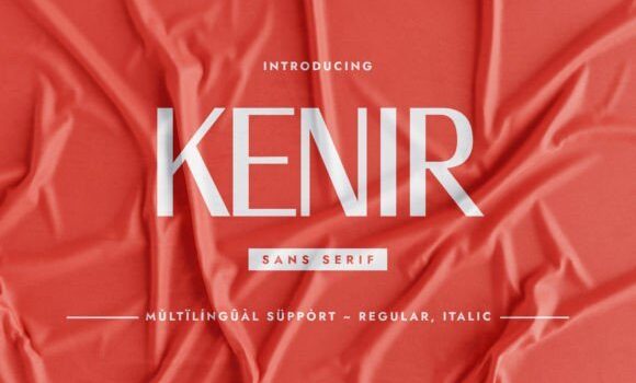 Kenir Font - Featured Image