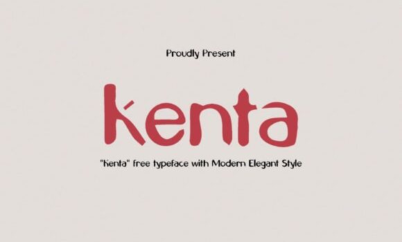 Kenta Font - Featured Image