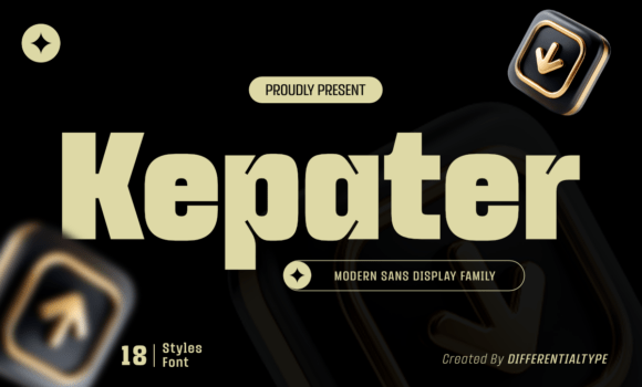 Kepater Font - Featured Image