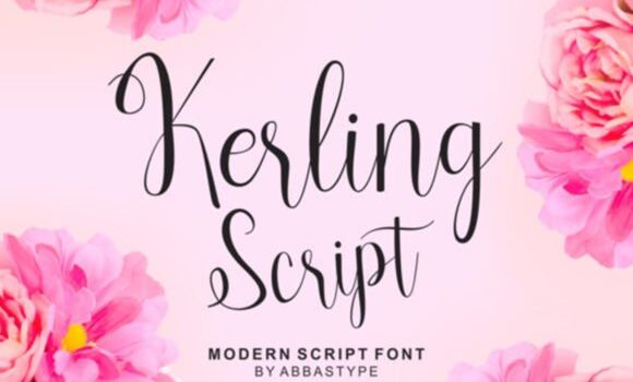 Kerling Script Font - Featured Image