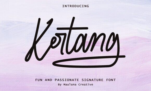 Kertang Font - Featured Image