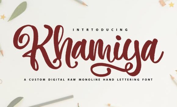 Khamiya Font Fonts Free Download Khamiya Font - Featured Image
