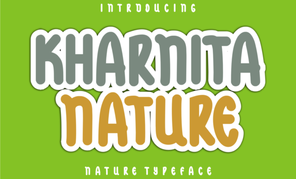 Kharnita Nature Font - Featured Image