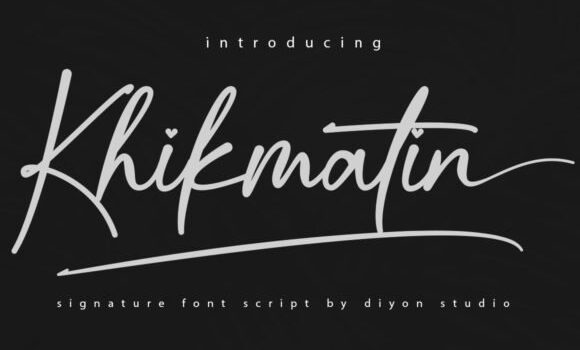 Khikmatin Font - Featured Image