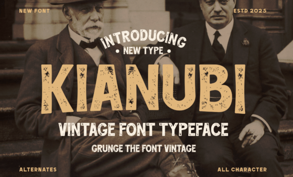 Kianubi Font - Featured Image