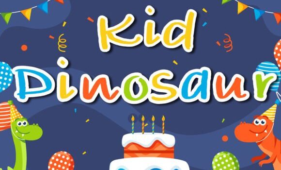 Kid Dinosaur Font - Featured Image