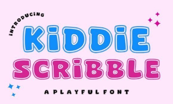Kiddie Scribble Font Fonts Free Download Kiddie Scribble Font - Featured Image