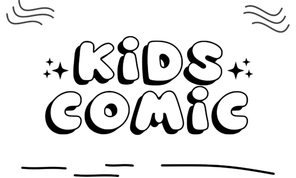 Kids Comic Font - Featured Image