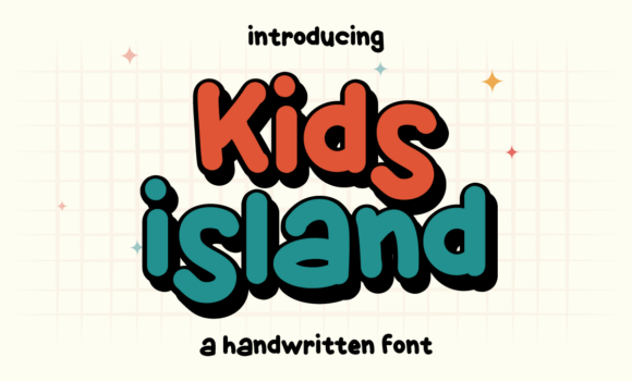 Kids Island Font - Featured Image