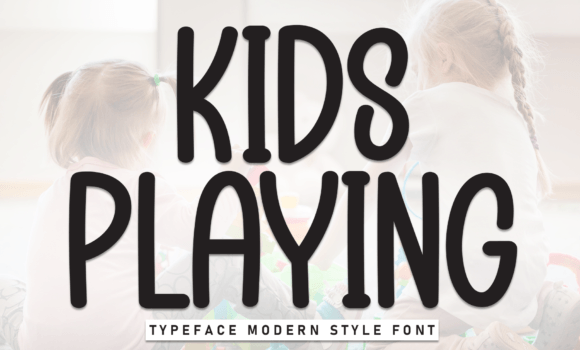Kids Playing Font Fonts Free Download Kids Playing Font - Featured Image