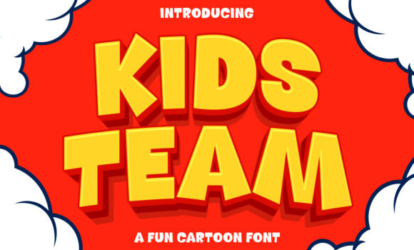 Kids Team Font - Featured Image