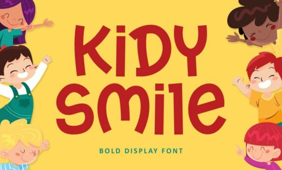 Kidy Smile Font Fonts Free Download Kidy Smile Font - Featured Image