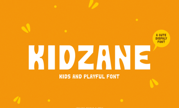 Kidzane Font - Featured Image