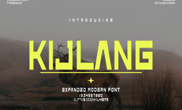 Kijlang Font - Featured Image