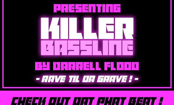 Killer Bassline Font - Featured Image