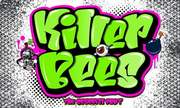 Killer Bees Font Fonts Free Download Killer Bees Font - Featured Image