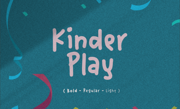 Kinder Play Font Fonts Free Download Kinder Play Font - Featured Image