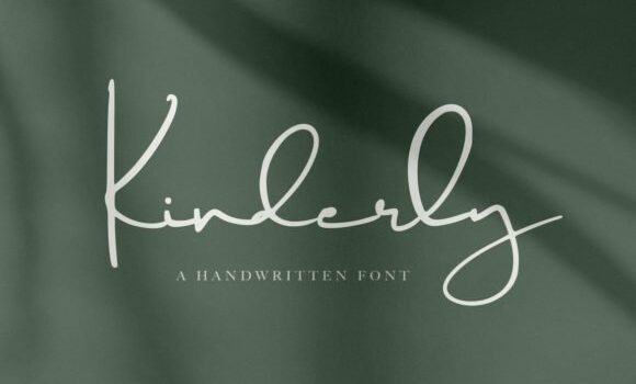 Kinderly Font - Featured Image