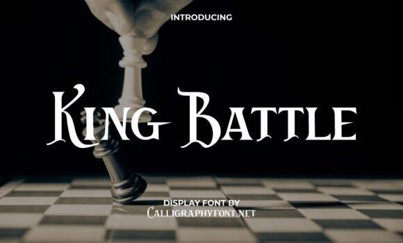 King Battle Font - Featured Image