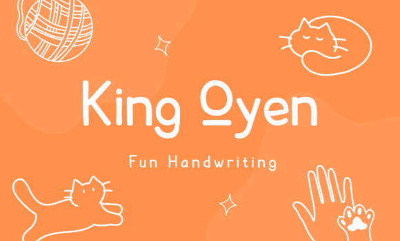 King Oyen Font - Featured Image