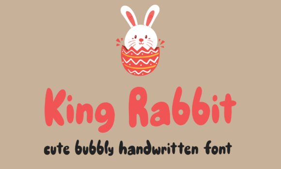 King Rabbit Font - Featured Image