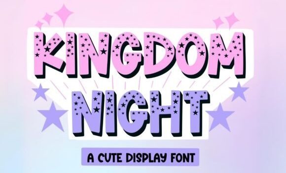 Kingdom Night Font - Featured Image