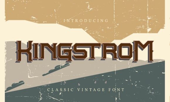 Kingstrom Font Fonts Free Download Kingstrom Font - Featured Image