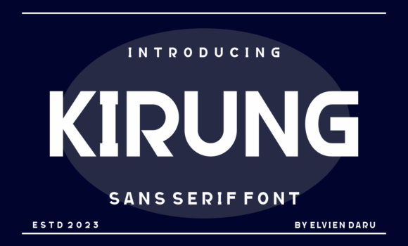 Kirung Font - Featured Image