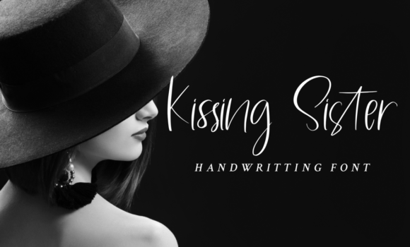 Kissing Sister Font - Featured Image